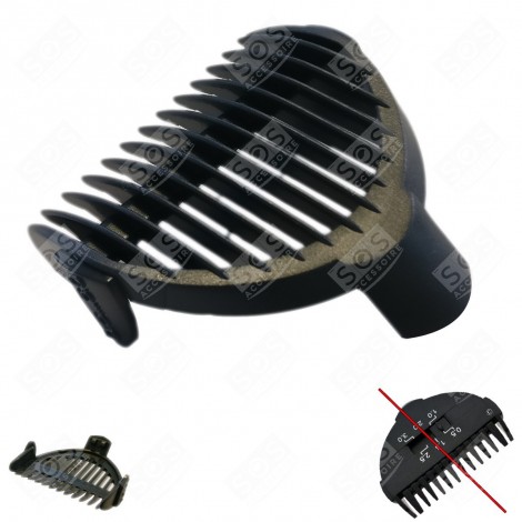 CALZA ORIGINALE (GUIDA DI TAGLIO) 0,5-2,5MM RASOI, TAGLIACAPELLI - 35807622