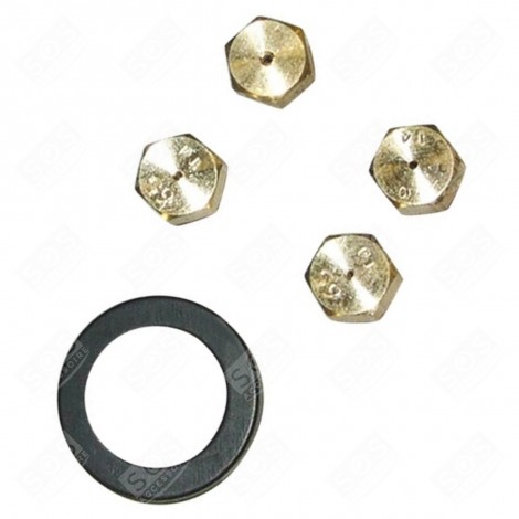 SET INIETTORI BUTANO/PROPANO ORIGINALE FORNI, FORNELLI ELETTRICI E A GAS - 481231038459