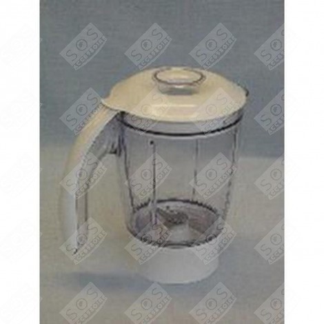 BICCHIERE BLENDER / FRULLATORE COMPLETO 1L ACRILICO BIANCO FRULLATORE - KW659667