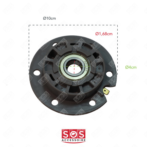 CUSCINETTO (ROTELLA) SINISTRO O DESTRO LAVATRICE - 481231019144, 00632698