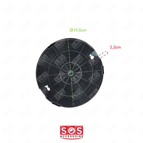 LOTTO DI 2 FILTRI A CARBONE TIPO 29 029 CAPPA ASPIRANTE - 481249038013, AMC912