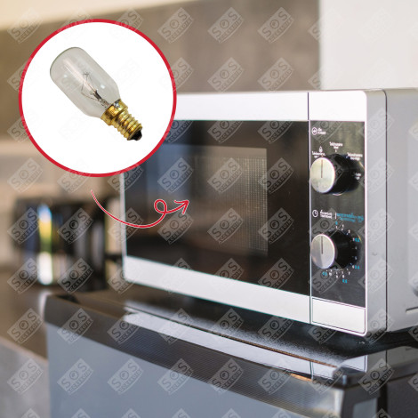 AMPOULE 300° 40W 230-240V T29 FORNI A MICROONDE - 484000008841, C00385586