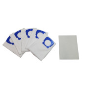 Confezione di 5 sacchetti + 1 filtro compatibile