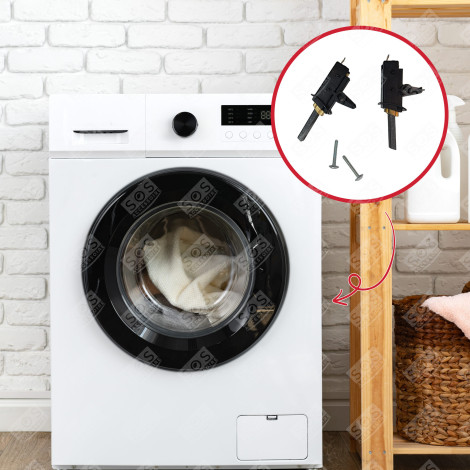 SET DI 2 CARBONI MOTORE ORIGINALI LAVATRICE - 52X5258, 00600883