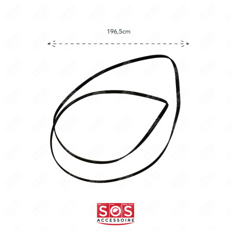 CINGHIA 1965H6 NON ELASTICA (SOSTITUISCE LA 1970H7) ASCIUGATRICE - 481235818186, 481235818155