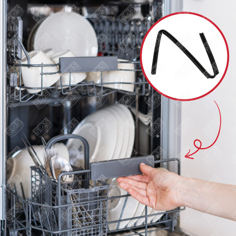 GUARNIZIONE INFERIORE DELLA PORTA LAVASTOVIGLIE - 1520425008, 1527401002