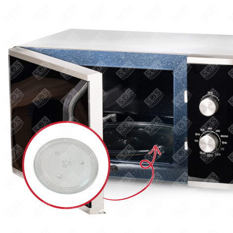 PIATTO DI VETRO DIAM. 31,5 CM FORNI A MICROONDE - 49016762, 252100500022