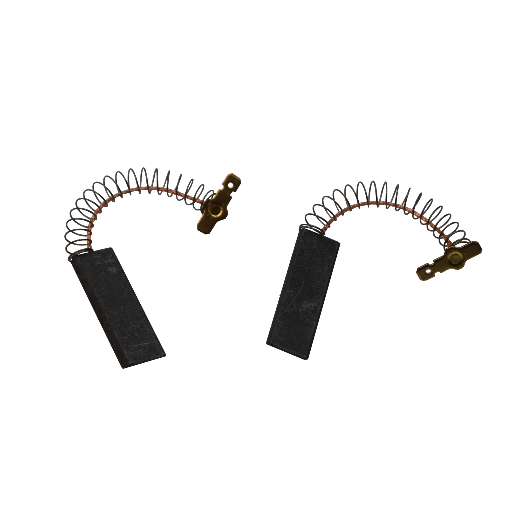 Coppia Spazzole In Carbonio Per Motore Lavatrice - Ricambio Compatibile Bosch Siemens 00605694 605694 - 42x12,5x5mm