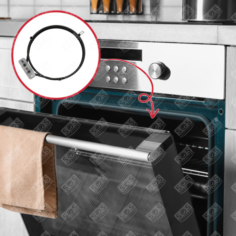 RESISTENZA CIRCOLARE 2000W FORNI, FORNELLI ELETTRICI E A GAS - 481225998405