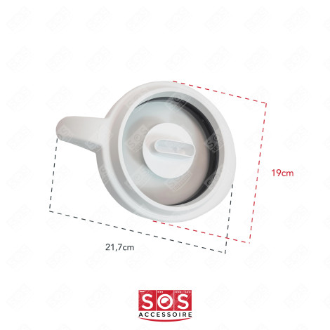 COPERCHIO BIANCO CIOTOLA FRULLATORE FRULLATORE - MS0A08250,  SS-1530000889