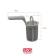 FILTRE CYLINDRE LAVASTOVIGLIE - 50297774007, 1118754009