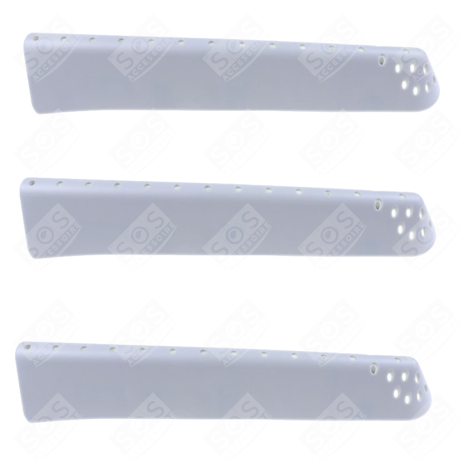 CONFEZIONE DI 3 PALE DEL TAMBURO LAVATRICE - 43005989