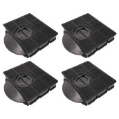 Set di 4 filtri rettangolari al carbone FAT303 tipo 303 215X205X43 mm