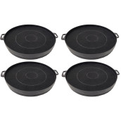 Set di quattro filtri a carbone attivo tipo B210 FAC539 210X30 mm