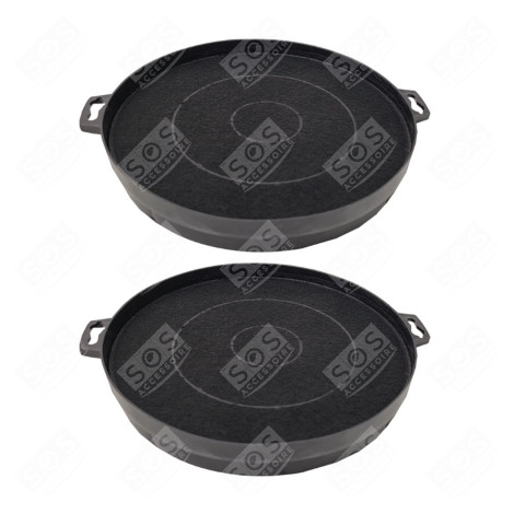 SET DI DUE FILTRI CARBONE TIPO B210 FAC539 210X30 MM CAPPA ASPIRANTE - CHF210 481281718524, KFC6901