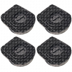 Set di quattro filtri carbone tipo 200 200X180X28 mm
