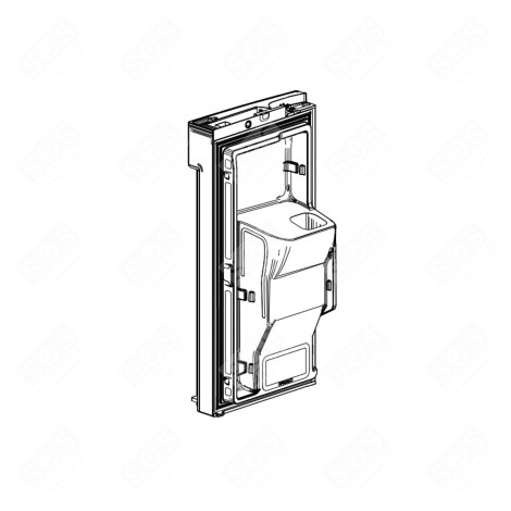 PORTA SUPERIORE SINISTRA (PARTE FRIGORIFERO) ORIGINALE FRIGORIFERO, CONGELATORE - DA82-03217E, DA91-04569D