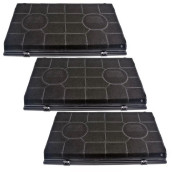 Set di tre filtri a carbone tipo 190 FAT190 originale