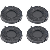 Set di quattro filtri a carbone tipo 48 AMC037 originali 235X30 mm