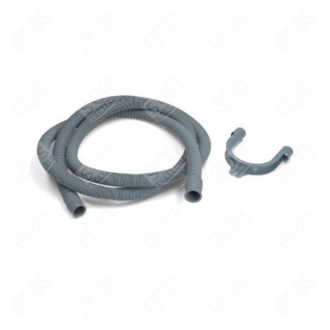 TUBO DI SCARICO UNIVERSALE CON USCITE DRITTE 22-29 MM (L2000 MM) LAVATRICE - 3666356045866