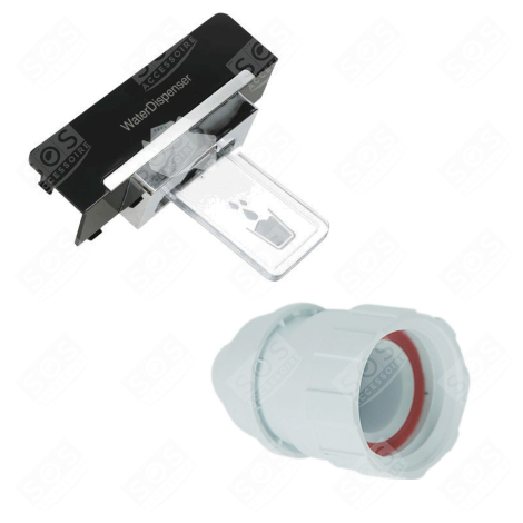 MANOPOLA DISPENSER CON LEVA ORIGINALE FRIGORIFERO, CONGELATORE - 4936180100, 5911700400