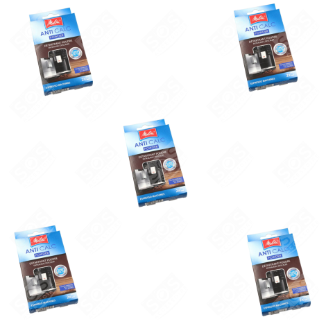 SET DI 5 DECALCIFICANTI RAPIDI (POLVERE) BISTRO 2X 40GR MACCHINA DA CAFFÃ, CAFFETTIERA - 6762512