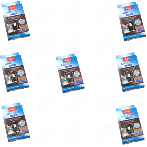 CONFEZIONE DI 7 DECALCIFICANTI RAPIDI (POLVERE) BISTRO 2X 40GR MACCHINA DA CAFFÃ, CAFFETTIERA - 6762512