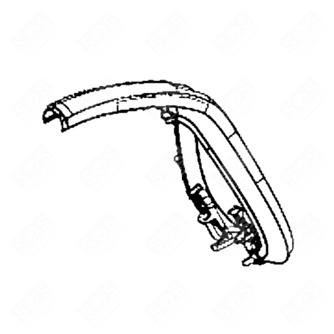 COPERCHIO DELLA MANIGLIA FERRO DA STIRO, FERRO A VAPORE - CS-10000660, CS10000660