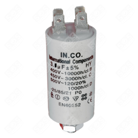CONDENSATORE 3ΜF UNIVERSALE LAVASTOVIGLIE - 481912118102