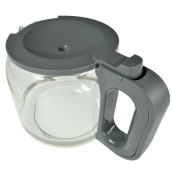 Caraffa in vetro grigia