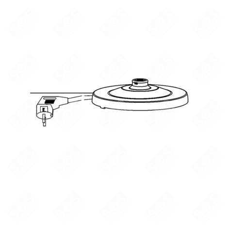 BASE CON CAVO BOLLITORI, CARAFFE FILTRANTI - SS-201791, SS201791