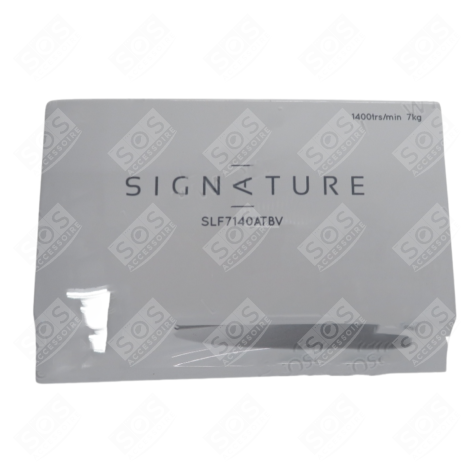 FACCIATA DELLA SCATOLA DEI PRODOTTI LAVATRICE - TWD146615070