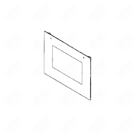 VETRO ESTERNO (494X455) FORNI, FORNELLI ELETTRICI E A GAS - 20726561