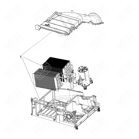 BASE POMPA DI CALORE ASCIUGATRICE - C00849711