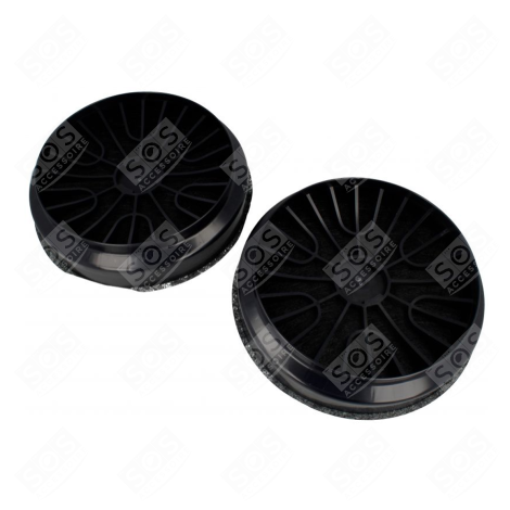 LOT DA 2 FILTRI AL CARBONE ORIGINALE CAPPA ASPIRANTE - 00743169, 00796390