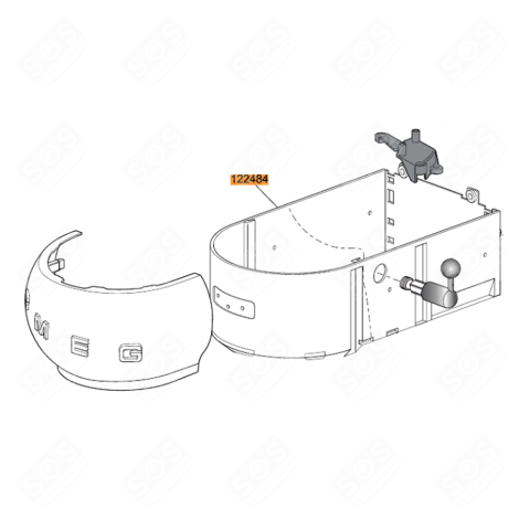 GUSCIO (RIFERIMENTO 122484) MACCHINA DA CAFFÃ, CAFFETTIERA - 764532063