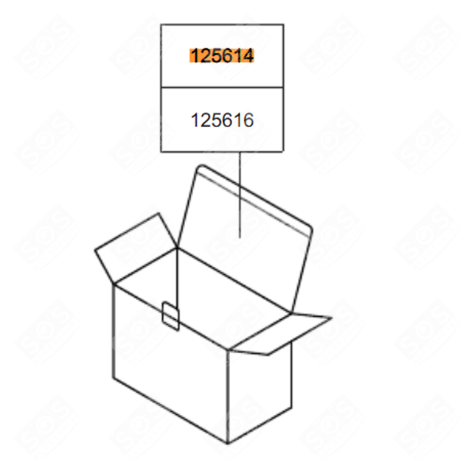 SCATOLA REGALO (RIFERIMENTO 125614) ROBOT DA CUCINA E CUOCITUTTO - 717532815