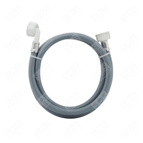 TUBO DI ENTRATA ACQUA UNIVERSALE FORNITO CON GUARNIZIONI 20/27 CON RACCORDI DRITTI X CURVATI (L2500MM 3/4 F X 3/4 C LAVATRICE - 3664162064507