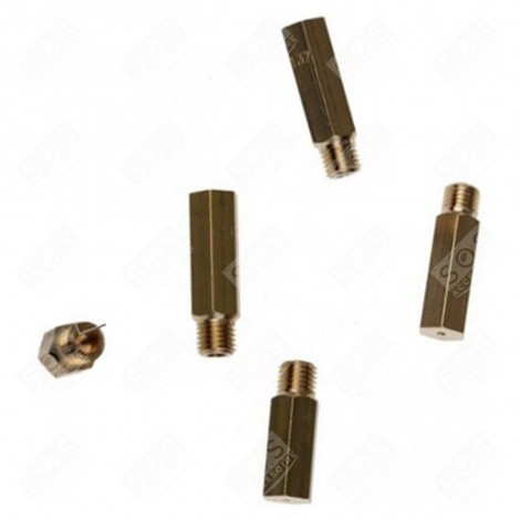 SET INIETTORI GAS NATURALE FORNI, FORNELLI ELETTRICI E A GAS - 74X0538