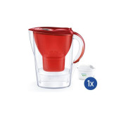 Caraffa filtrante rossa MARELLA ME4W MXpro