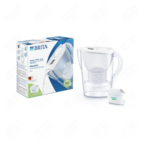 CARAFFA FILTRANTE BIANCA MARELLA ME4W MXPRO BOLLITORI, CARAFFE FILTRANTI - 1051118