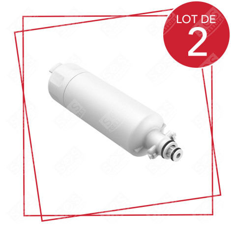 SET DI 2 FILTRI PER ACQUA FRIGORIFERO, CONGELATORE - ADQ36006101