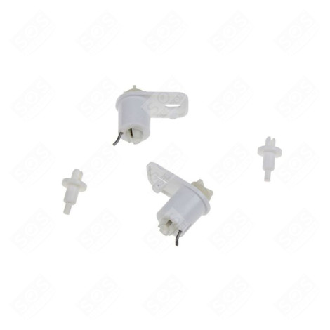 KIT CERNIERE SPORTELLO EVAPORATORE (SINISTRA E DESTRA) FRIGORIFERO, CONGELATORE - 207999317