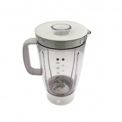 Ciotola frullatore/mixer completa 1,5 l acrilico bianco