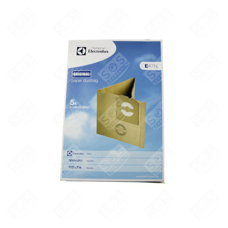 SET DI 5 SACCHETTI E47N ASPIRAPOLVERE - 9001959593