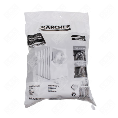 SET DI 10 FILTRI IN CARTA VELLUTATA ASPIRAPOLVERE - 6.904-084.0, 69040840