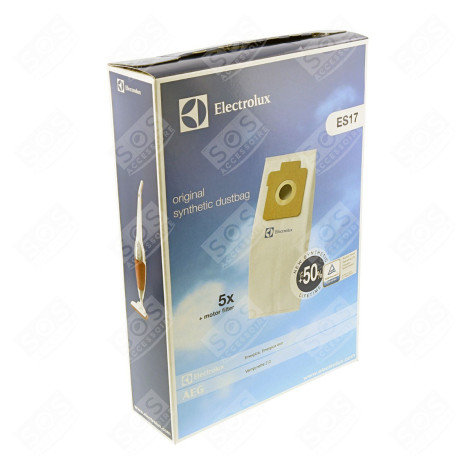SET DI 5 SACCHETTI ES17 ASPIRAPOLVERE - 9002563394
