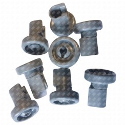 Lotto di 8 Ruote cestello superiore