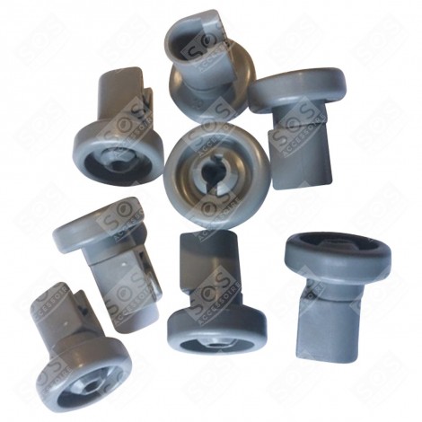 LOTTO DI 8 RUOTE CESTELLO SUPERIORE LAVASTOVIGLIE - 50269970005