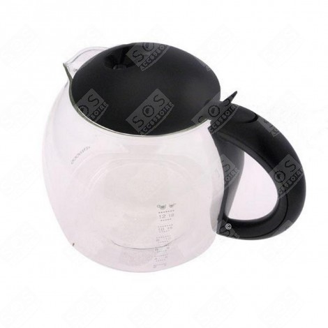 BROCCA NERA COMPLETA (CON COPERCHIO) MACCHINA DA CAFFÃ, CAFFETTIERA - KW684844